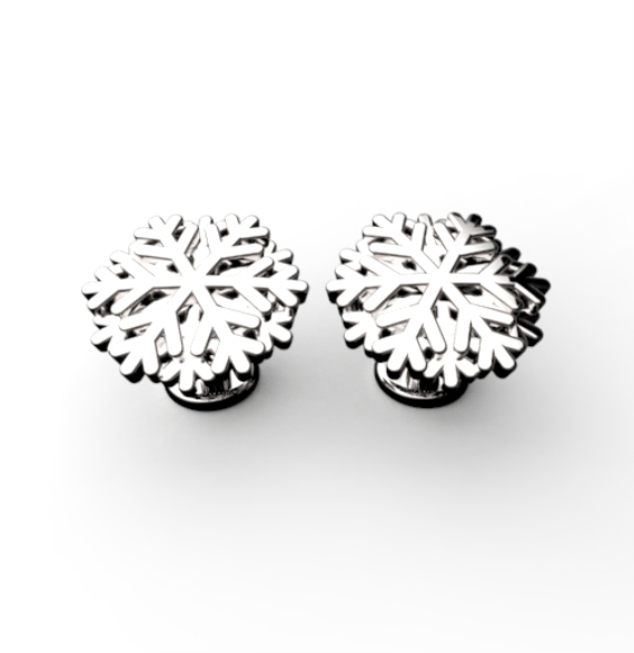 Winter Snow Cufflinks