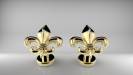 Fleur De Lis Cufflinks