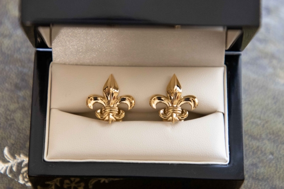 Fleur De Lis Cufflinks