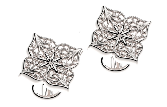 Poinsettia Cufflinks