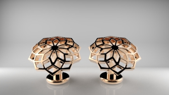 Ornate Eastern Cufflinks