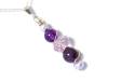 Mixed Amethyst Bead and Pearl Pendant  